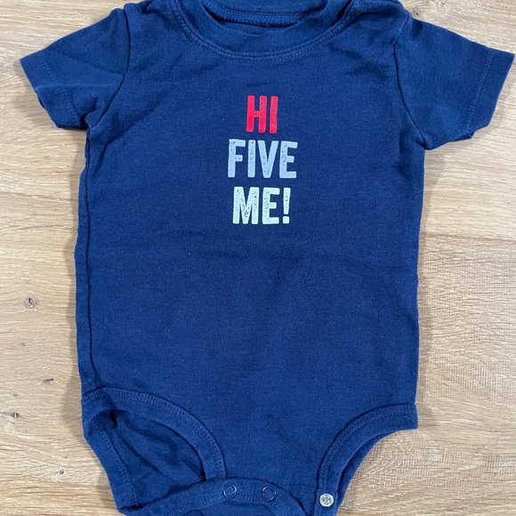 Set of 4 boy's baby bodysuits, blue - Picture 2 of 8